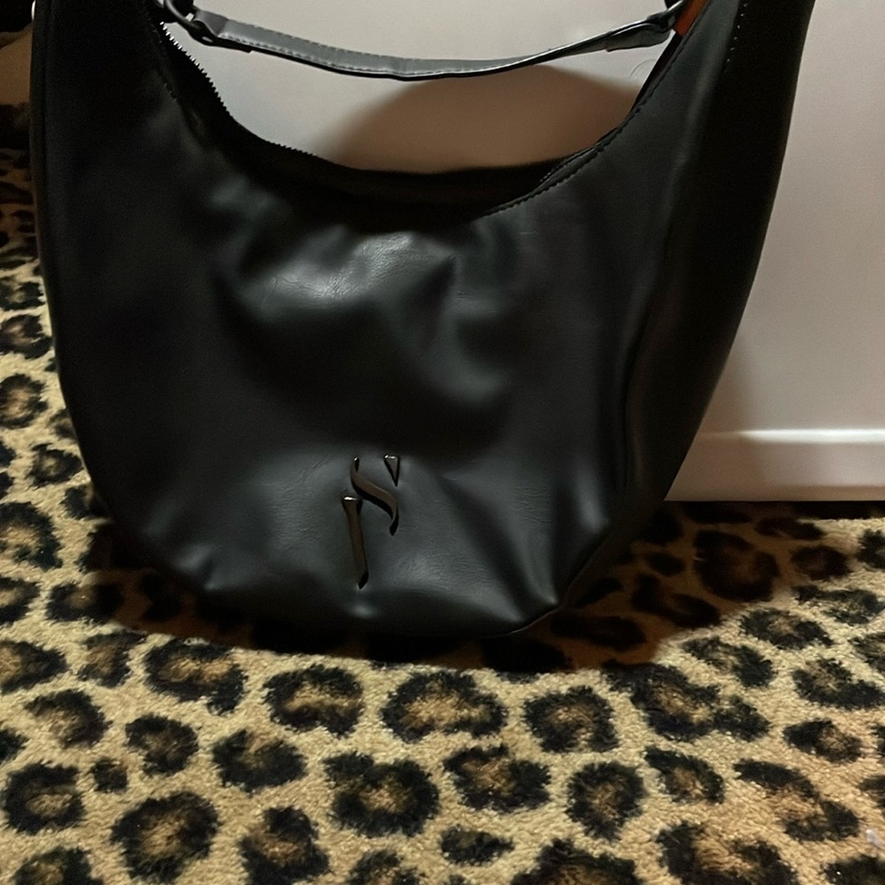 A black purse